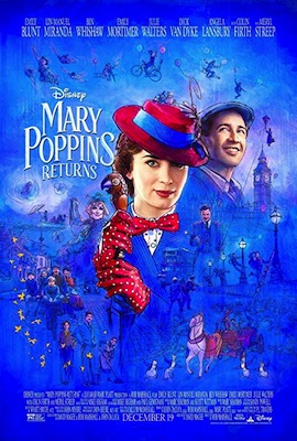 mary poppins returns movie poster 2018