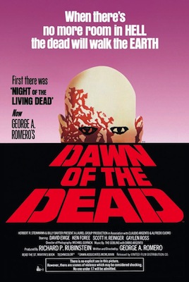 dawn of the dead 1978 movie poster