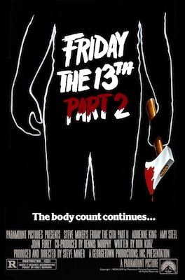 friday the 13th part 2 1981 movie poster