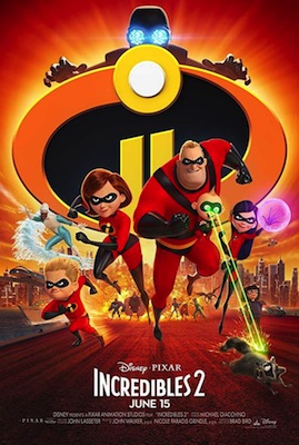 incredibles 2 movie poster 2018