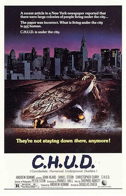 chud 1984 movie poster