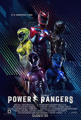 power rangers 2017 movie poster