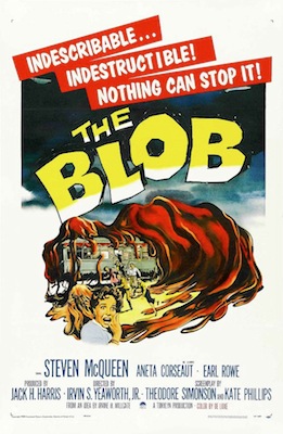 the blob 1958 movie poster